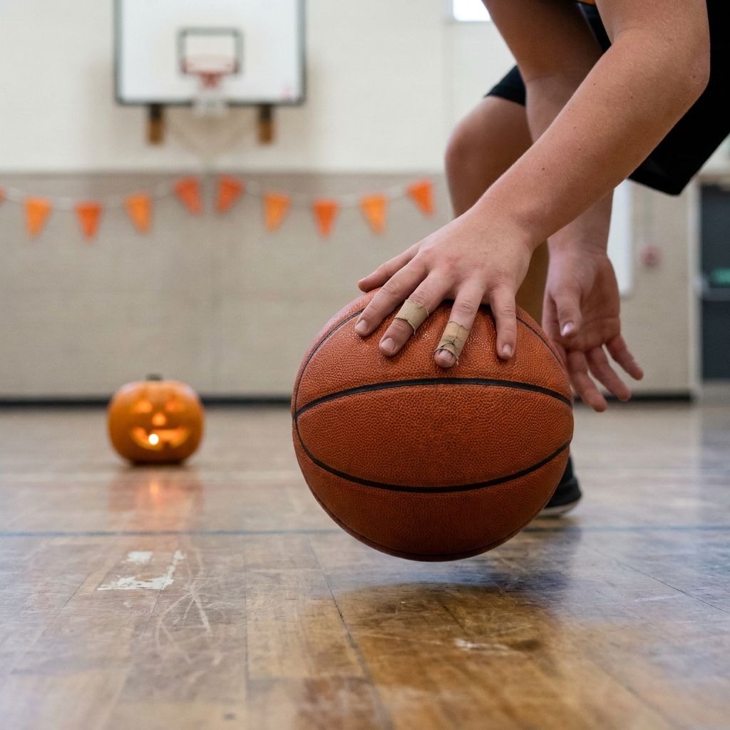 A Spooktacular Halloween Session for Junior Basketball
