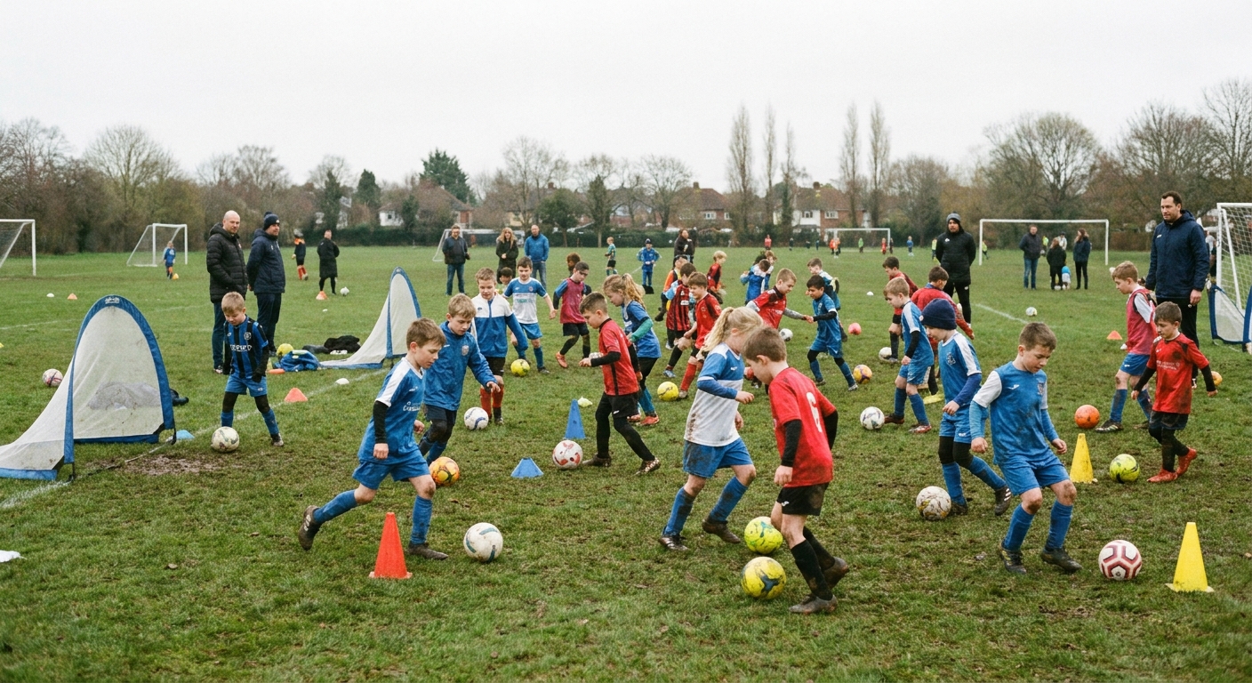 15 Football Drills for Junior Players (U7-U12) That Build Real Skills